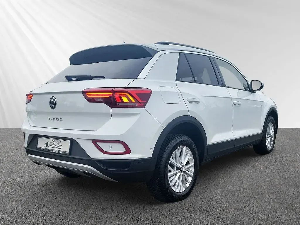 Gebraucht VW T-Roc Life 110 PS (80 kW) 2024 Weiß SUV