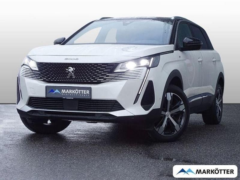 Weiss Gebraucht 2023 Peugeot 5008 GTi Van / Kleinbus | 27.490 € (Guter Preis) - Bild 1/4