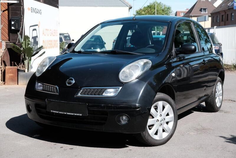 Schwarz Gebraucht 2008 Nissan Micra City Kleinwagen | 2.499 € (Fairer Preis) - Bild 1/4