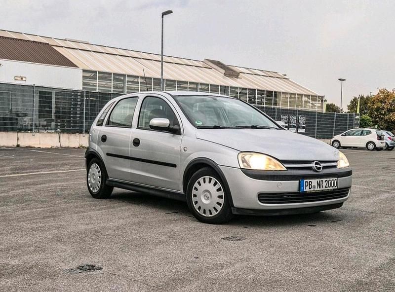 Silber Gebraucht 2002 Opel Corsa Kleinwagen | 1.150 € (Fairer Preis) - Bild 1/4