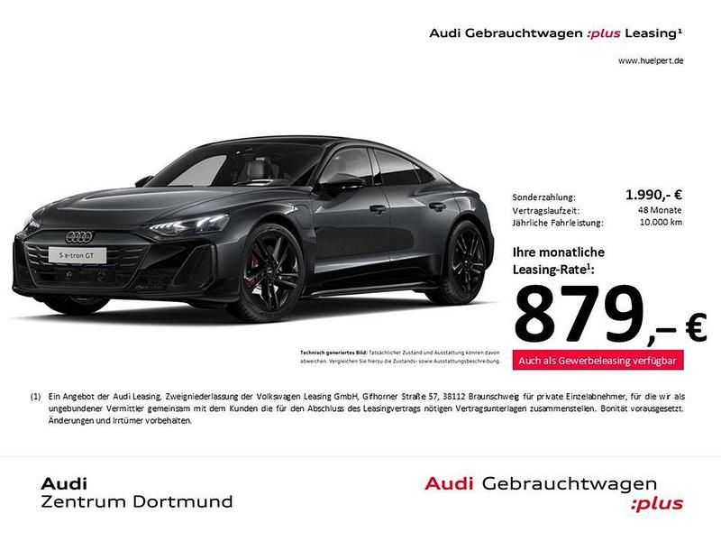 Daytonagrau perleffekt Gebraucht 2025 Audi e-tron GT quattro Sport Limousine | 97.488 € (Teuer) - Bild 1/4