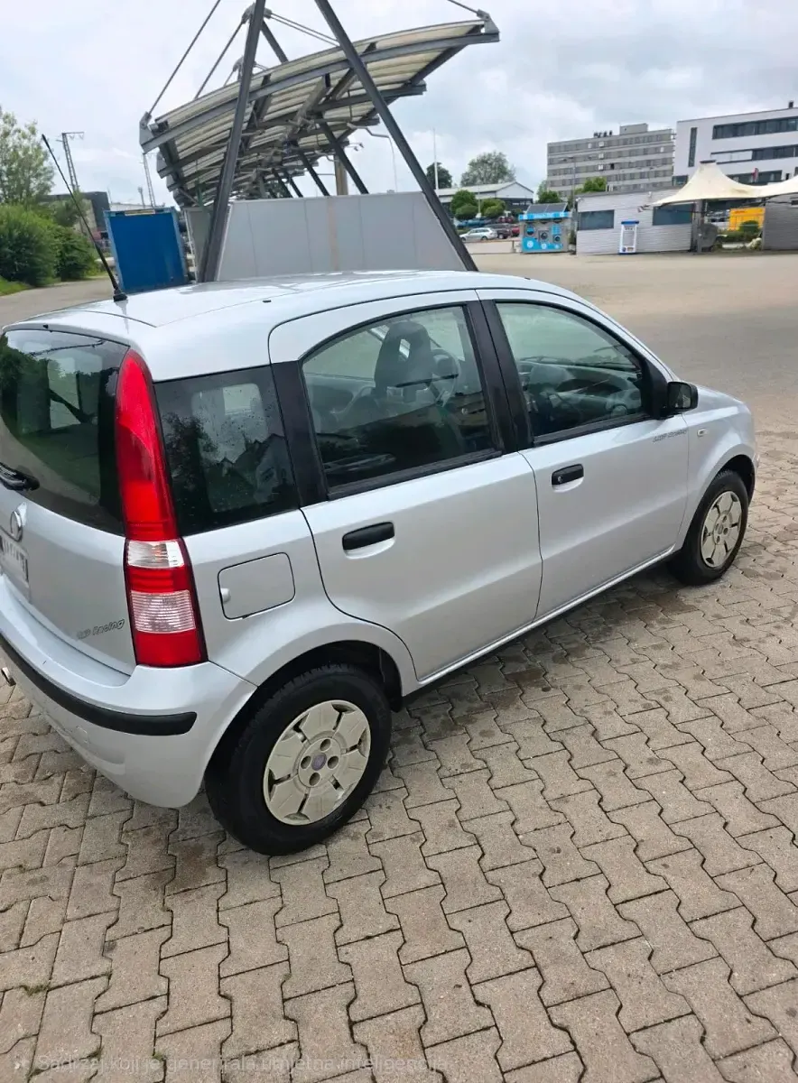 Gebraucht Fiat Panda 2010 Silber Kleinwagen