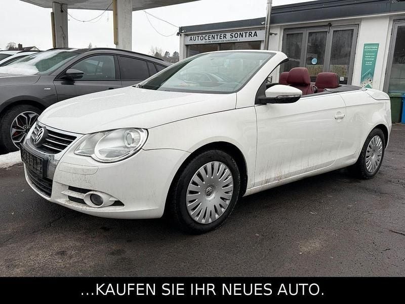 Second-hand VW Eos Edition 122 CP (89 kW) 2009 Alb Cabrio