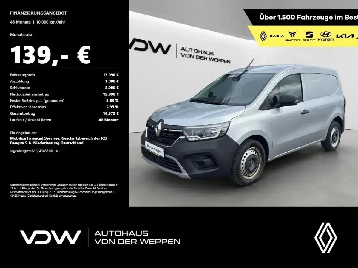 Gebraucht Renault Kangoo 95 PS (69 kW) 2021 Van / Kleinbus