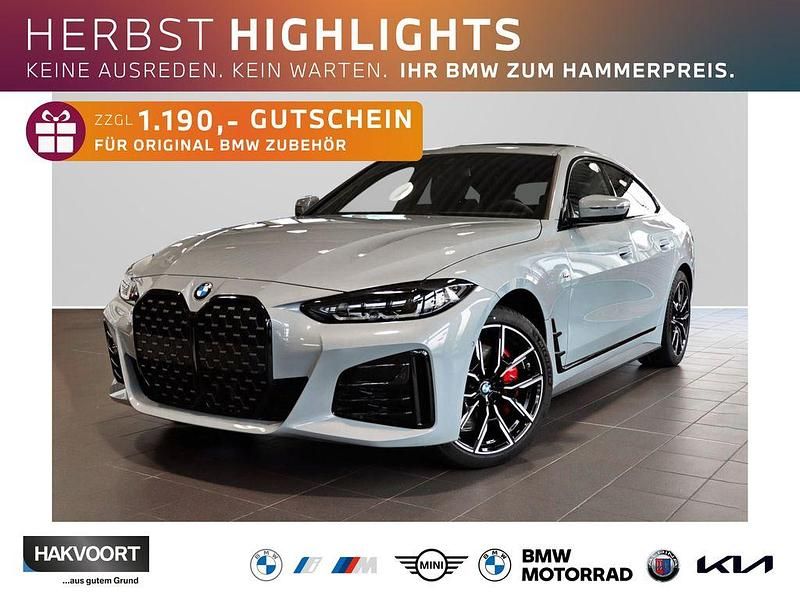 M brooklyn grau metallic Gebraucht 2024 BMW 420 Gran Coupé Efficient Dynamics Coupé | 52.390 € - Bild 1/4