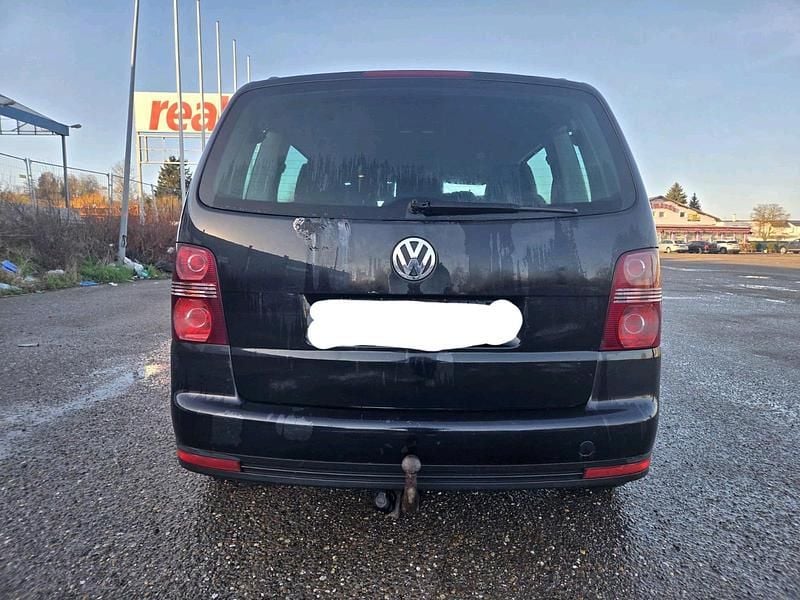 Gebraucht VW Touran 105 PS (77 kW) 2007 Schwarz Van / Kleinbus