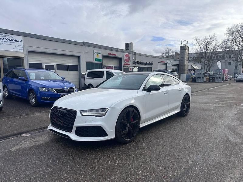 Gebraucht Audi RS7 Exclusive 605 PS (444 kW) 2018 Weiß Kleinwagen