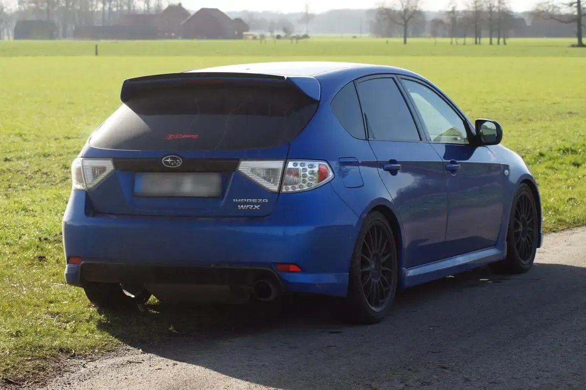 Gebraucht Subaru Impreza 230 PS (169 kW) 2009 Blau Kleinwagen
