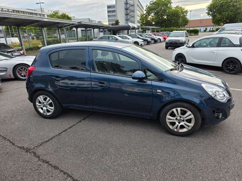Gebraucht Opel Corsa Satellite 87 PS (63 kW) 2011 Blau Kleinwagen