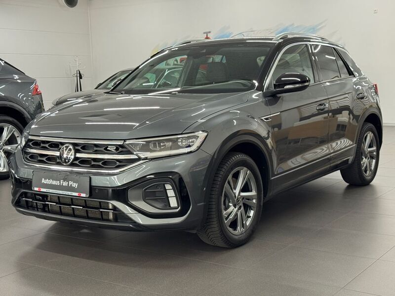 Indiumgrau metallic Gebraucht 2022 VW T-Roc R-line SUV | 28.990 € (Etwas zu teuer) - Bild 1/4