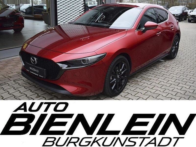 Gebraucht Mazda 3 Exclusive-Line 186 PS (136 kW) 2024 Rot Limousine