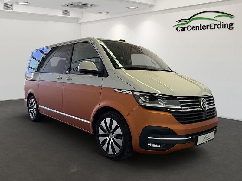 Gebraucht VW Multivan Generation Six 199 PS (146 kW) 2020 Candyweiss/orange Van