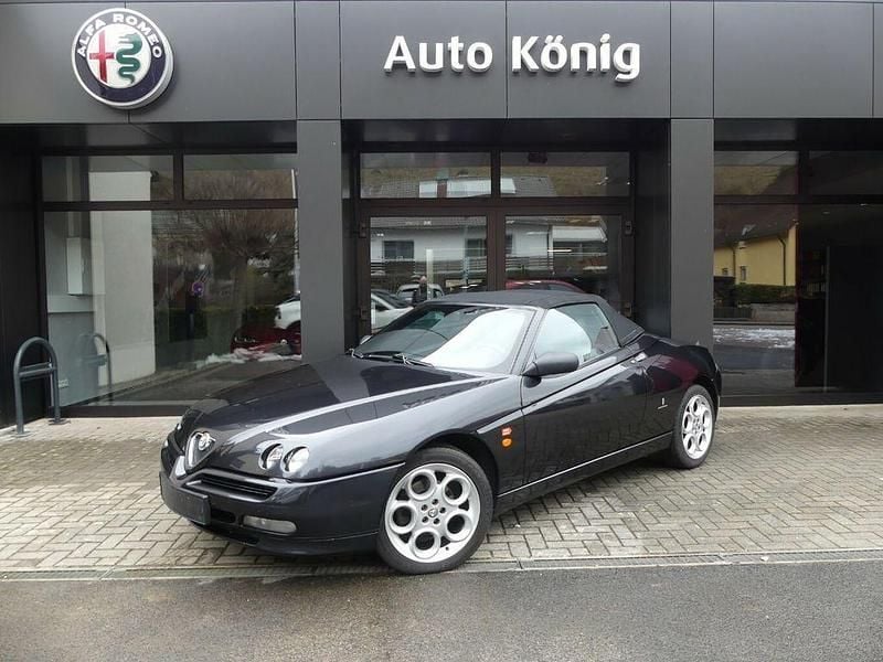 Gebraucht Alfa Romeo Spider 150 PS (110 kW) 2001 Schwarz Cabrio