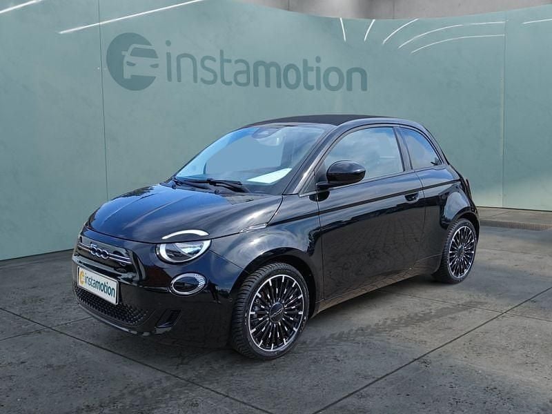 Schwarz Gebraucht 2021 Fiat 500C Cabrio | 18.499 € (Fairer Preis) - Bild 1/4