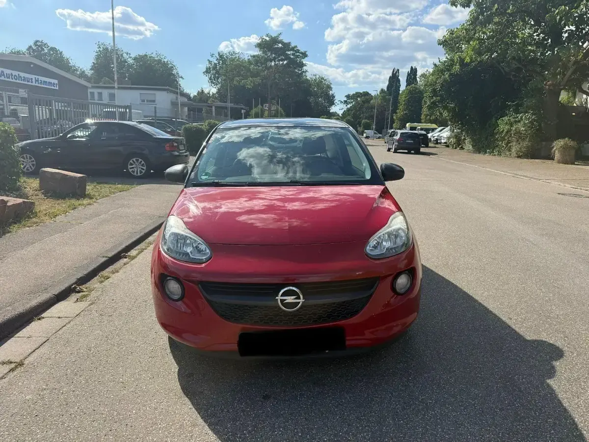 Gebraucht Opel Adam Slam 101 PS (74 kW) 2013 Rot Kleinwagen