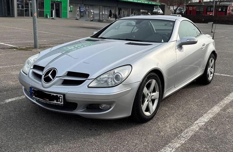 Gebraucht Mercedes SLK200 163 PS (119 kW) 2004 Silber Cabrio