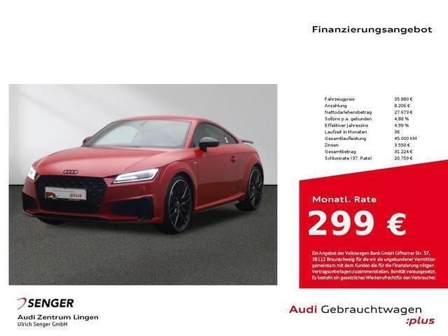 Tangorot metallic Gebraucht 2022 Audi TT Competition Coupé | 37.880 € (Guter Preis) - Bild 1/4