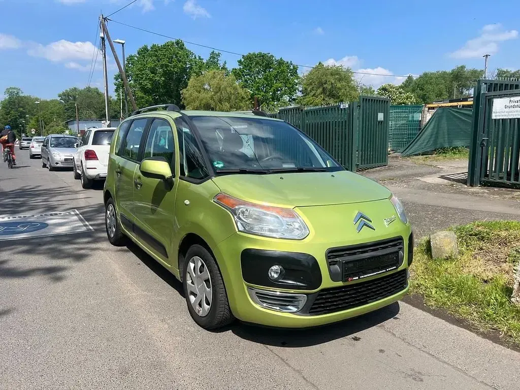 Gebraucht Citroën C3 Picasso Tendance 95 PS (69 kW) 2010 Gelb Van / Kleinbus