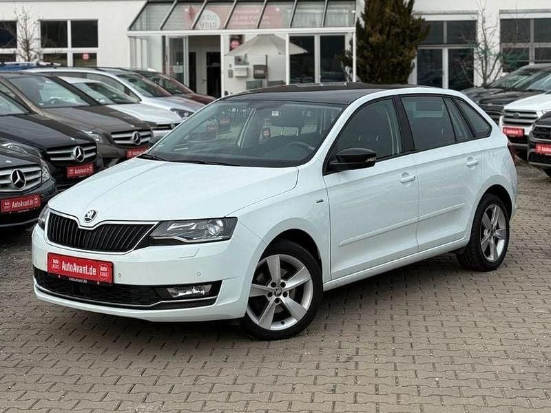 Gebraucht Skoda Rapid Clever 110 PS (80 kW) 2018 Weiß Kleinwagen