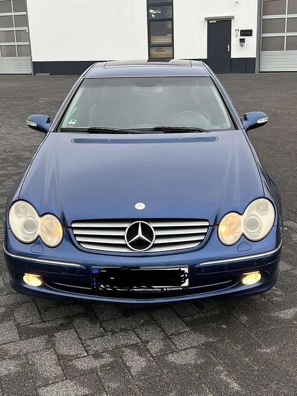 Gebraucht Mercedes CLK200 Elegance 163 PS (119 kW) 2004 Blau Coupé
