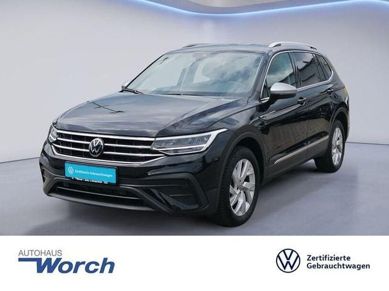 Gebraucht VW Tiguan Allspace Life 150 PS (110 kW) 2024 Deep black perleffekt SUV