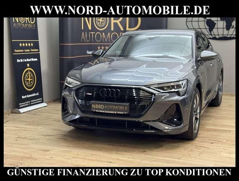 Grau Gebraucht 2022 Audi e-tron Sportback S-Line SUV | 32.700 € (Superpreis) - Bild 1/3