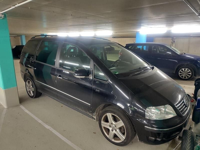 Gebraucht VW Sharan 140 PS (102 kW) 2008 Schwarz Van / Kleinbus