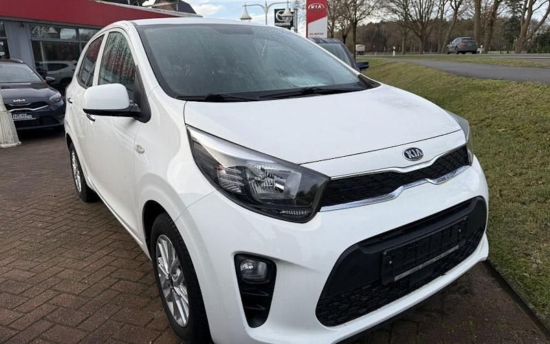 Gebraucht Kia Picanto DREAM-TEAM Edition 68 PS (50 kW) 2021 Weiß Kleinwagen