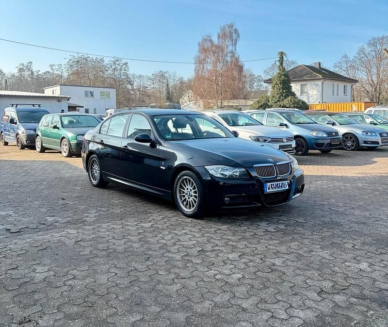 Schwarz Gebraucht 2007 BMW 320 M Sport Limousine | 3.990 € (Superpreis) - Bild 1/4
