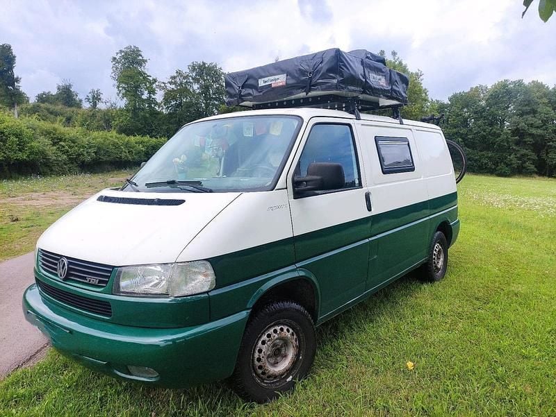 Grün Gebraucht 2001 VW T4 Van | 16.800 € (Teuer) - Bild 1/4