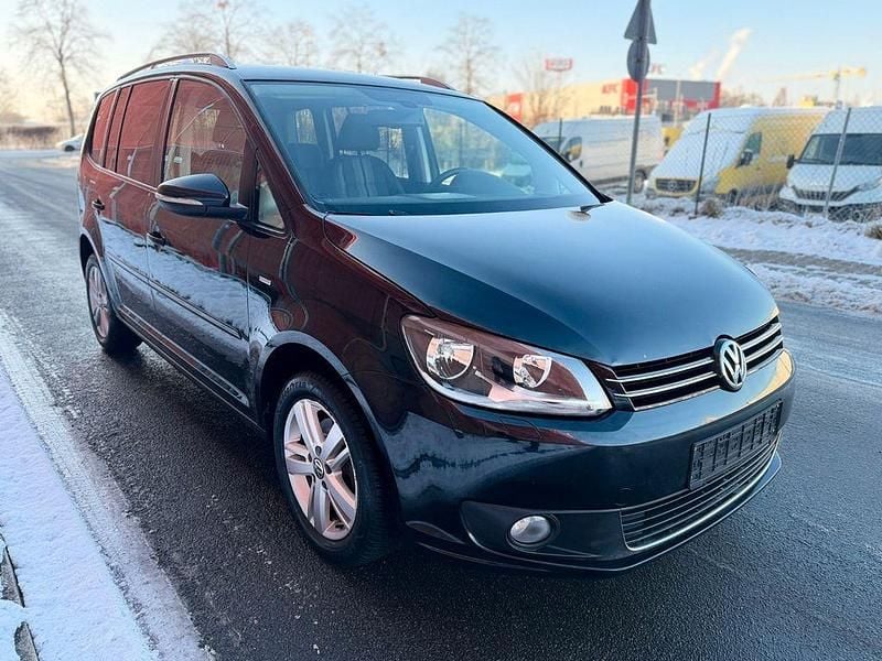 Gebraucht VW Touran Match 140 PS (102 kW) 2012 Schwarz Van / Kleinbus