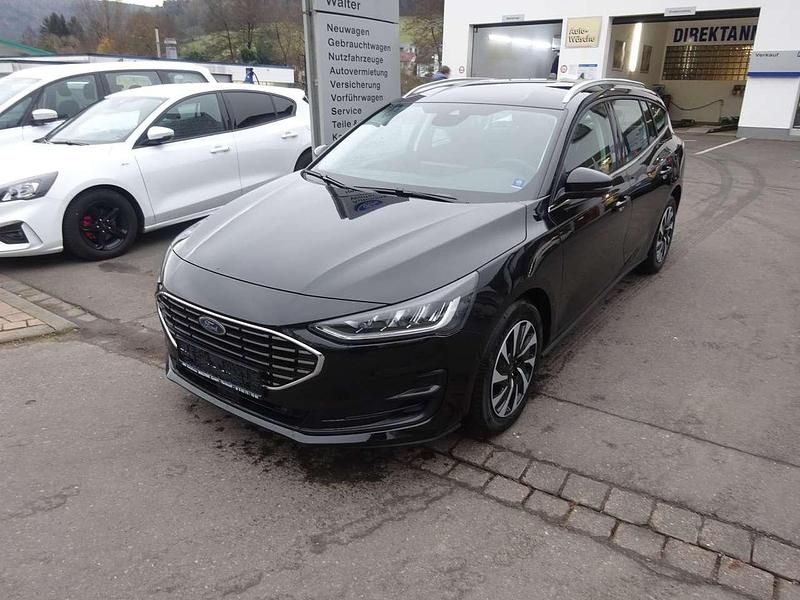Obsidianschwarz metallic Gebraucht 2023 Ford Focus Titanium Kombi | 22.900 € (Guter Preis) - Bild 1/4
