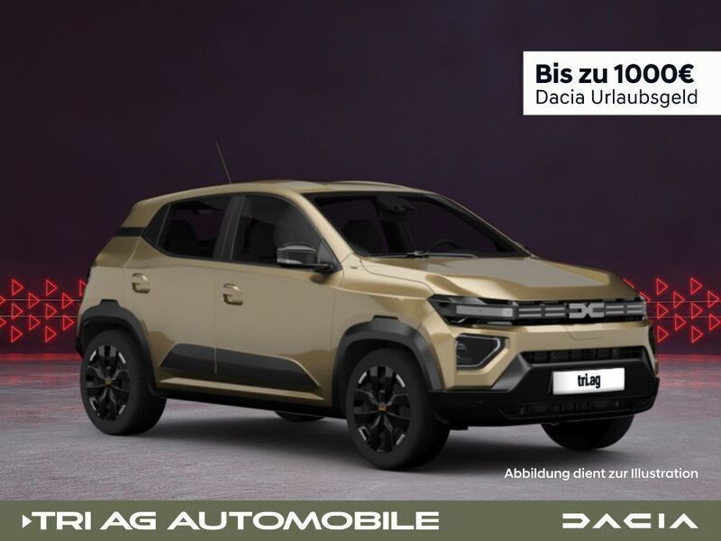 Safaribeige Neu 2024 Dacia Spring Extreme Kleinwagen | 17.632 € (Fairer Preis) - Bild 1/4