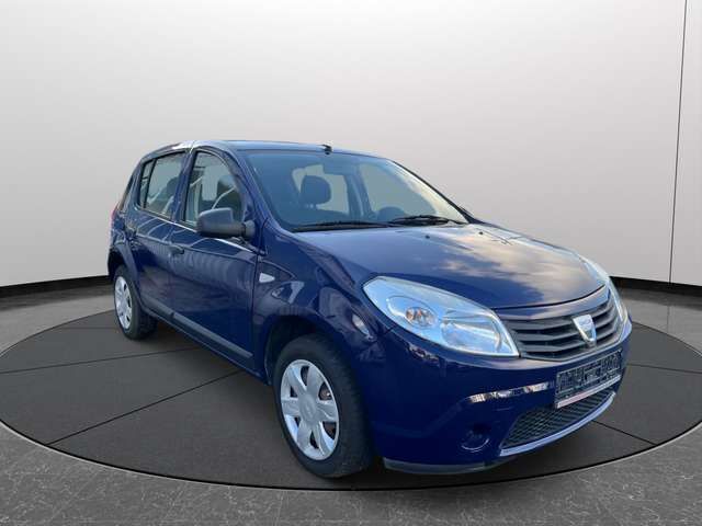 Dacia blau marine Gebraucht 2008 Dacia Sandero Ambiance Kleinwagen | 2.990 € (Etwas zu teuer) - Bild 1/1