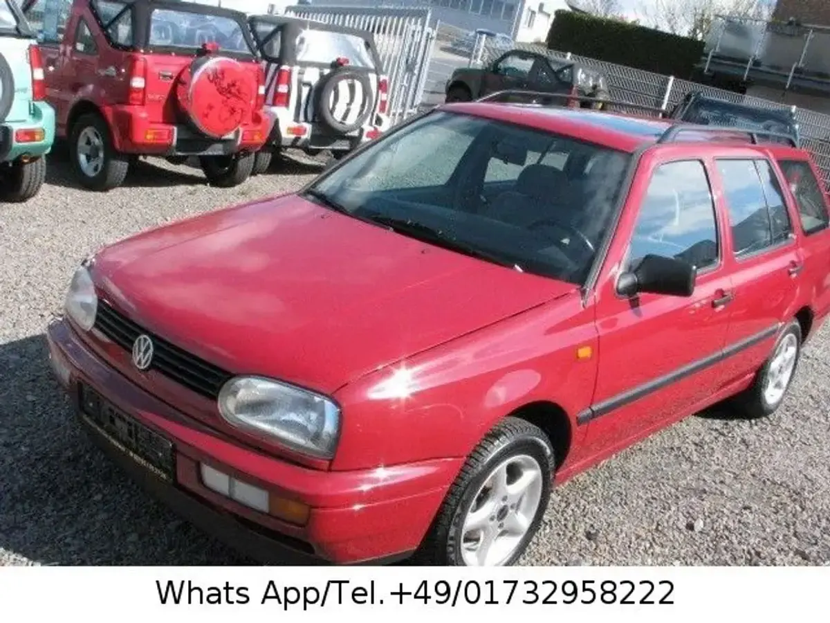 Gebraucht VW Golf III 60 PS (44 kW) 1996 Rot Kombi