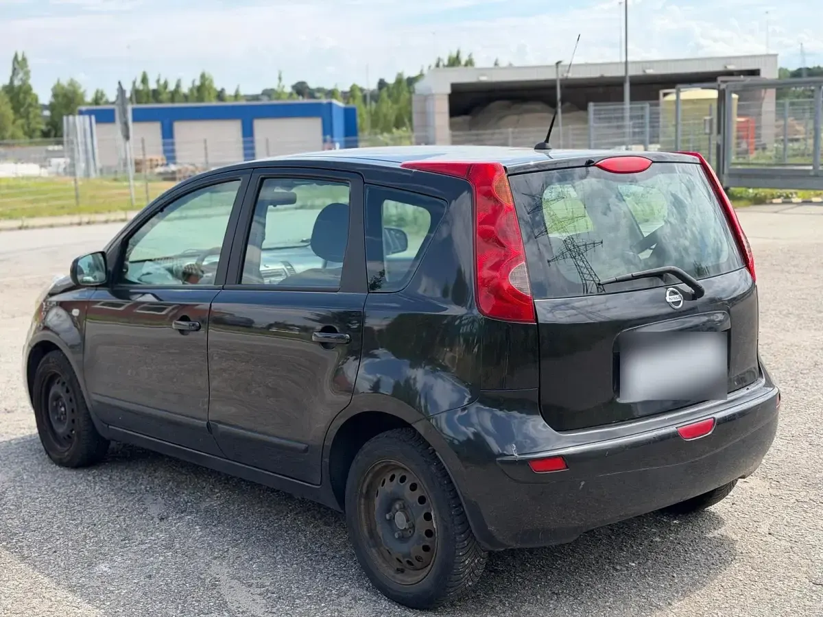 Gebraucht Nissan Note 88 PS (64 kW) 2008 Schwarz Kleinwagen