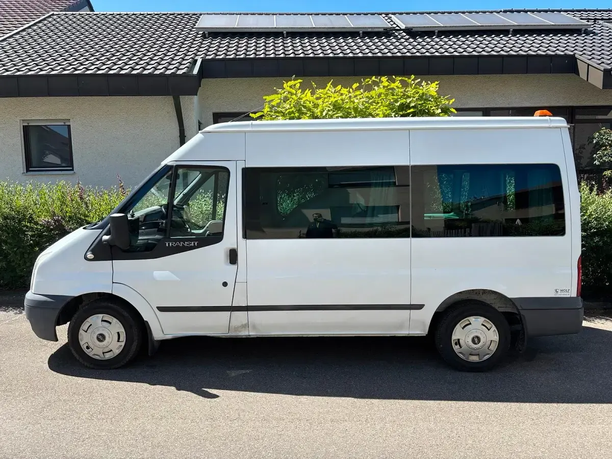 Gebraucht Ford Transit 125 PS (91 kW) 2014 Weiß Van / Kleinbus