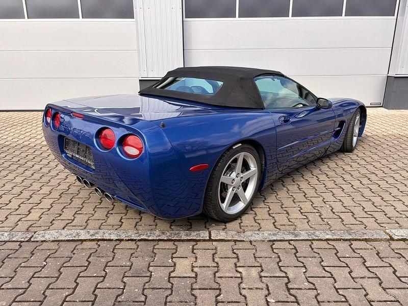 Second-hand Corvette C5 355 CP (261 kW) 2003 Albastru Cabrio