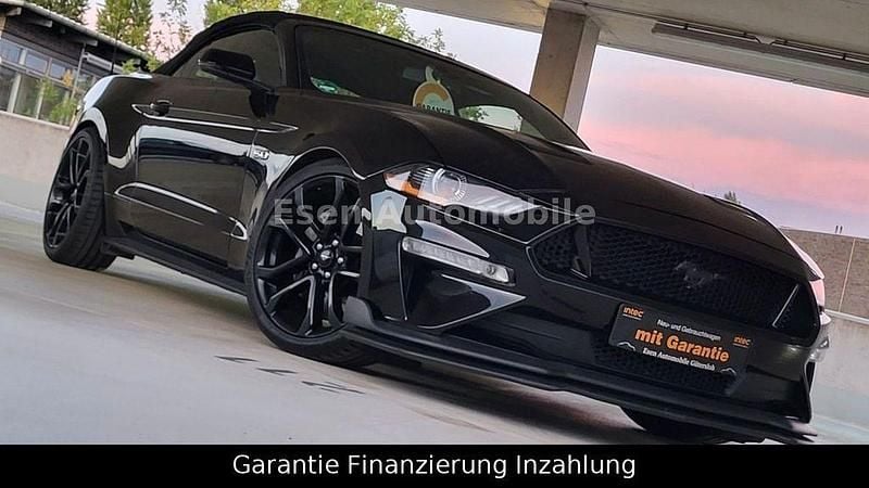 Schwarz Gebraucht 2020 Ford Mustang GT Cabrio | 35.900 € (Guter Preis) - Bild 1/4