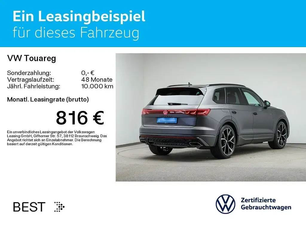 Gebraucht VW Touareg Style 286 PS (210 kW) 2025 Siliziumgrau matt SUV