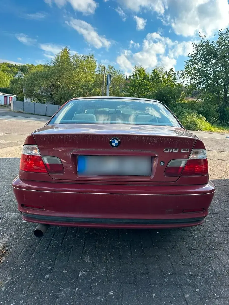 Gebraucht BMW 318 2000 Rot Coupé