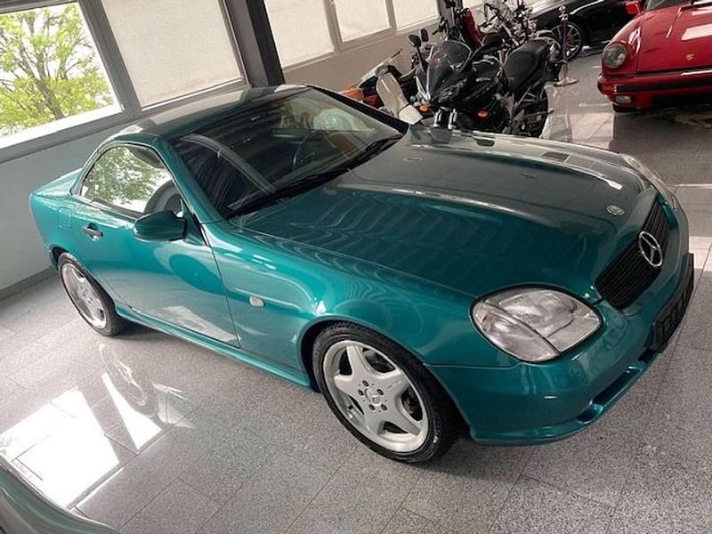 Gebraucht Mercedes SLK230 AMG 193 PS (141 kW) 1999 Grün Cabrio