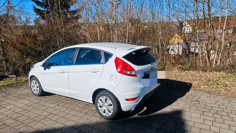 Gebraucht Ford Fiesta Titanium 82 PS (60 kW) 2009 Weiß Kleinwagen