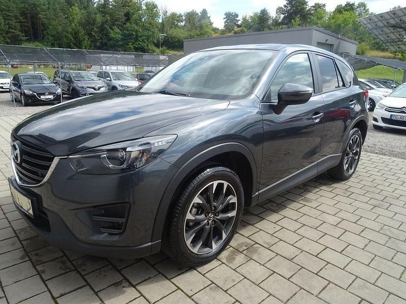 Grau Gebraucht 2015 Mazda CX-5 Sports-Line SUV | 15.990 € (Teuer) - Bild 1/4