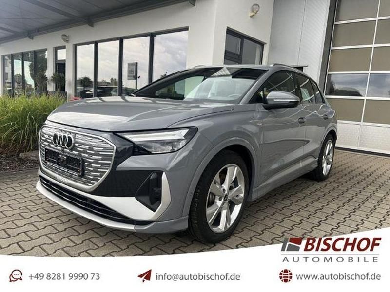 Kieselgrau Gebraucht 2023 Audi e-tron S-Line SUV | 41.450 € (Fairer Preis) - Bild 1/4