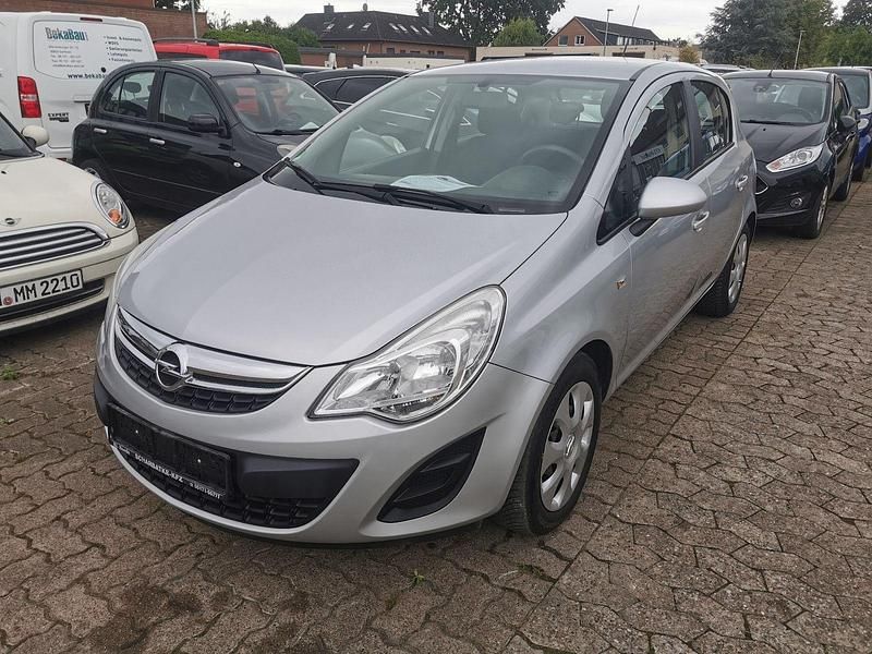 Gebraucht Opel Corsa Edition 87 PS (63 kW) 2012 Silber Kleinwagen