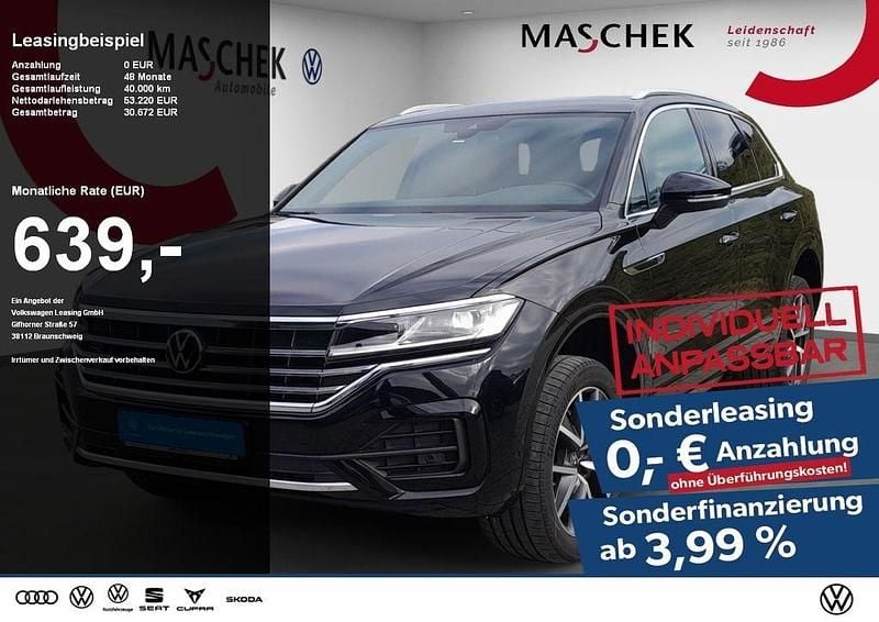 Grenadillschwarz metallic Gebraucht 2023 VW Touareg R-line SUV | 52.840 € - Bild 1/4