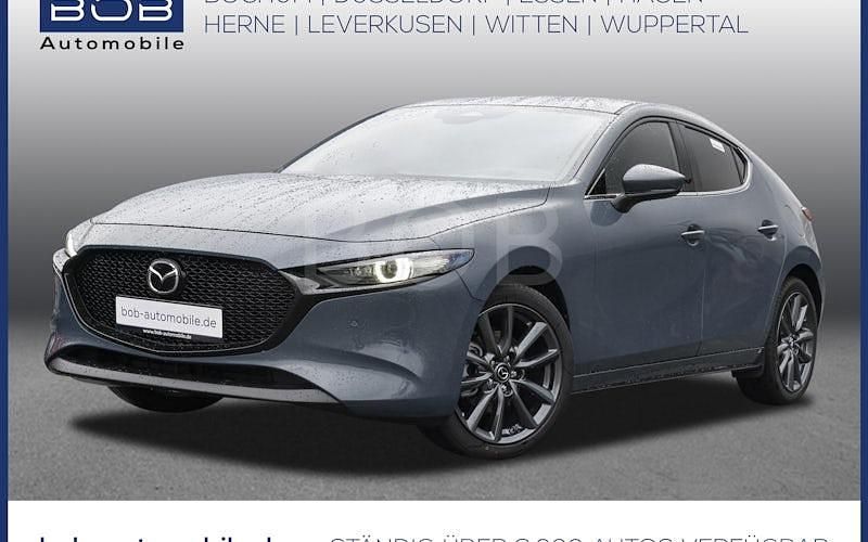 Polymetal grey Gebraucht 2025 Mazda 3 Exclusive-Line Limousine | 27.555 € (Fairer Preis) - Bild 1/4