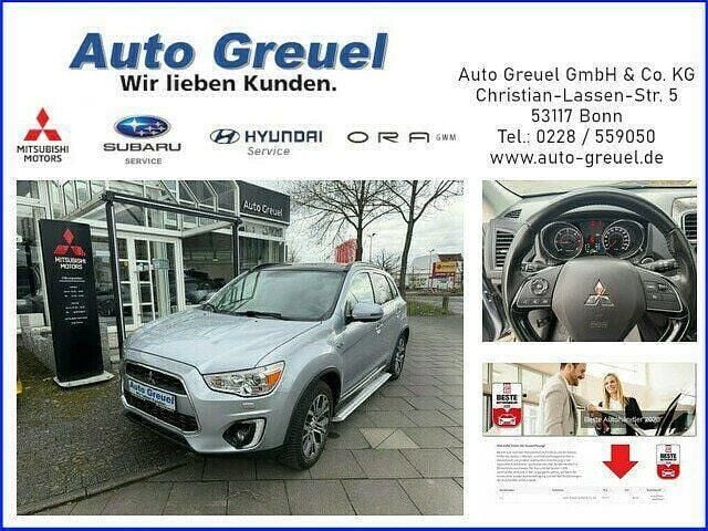 Gebraucht Mitsubishi ASX Top 114 PS (83 kW) 2017 Coolsilber SUV