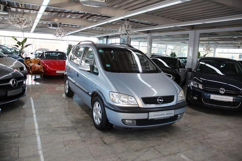 Gebraucht Opel Zafira Elegance 101 PS (74 kW) 2000 Grau Van / Kleinbus